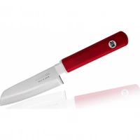 Кухонный нож овощной, Special Series, Fuji Cutlery, FК-403, сталь Sus420J2, красный купить в Ульяновске