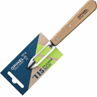 Нож для чистки овощей Opinel №115, деревянная рукоять, нержавеющая сталь, блистер купить в Ульяновске